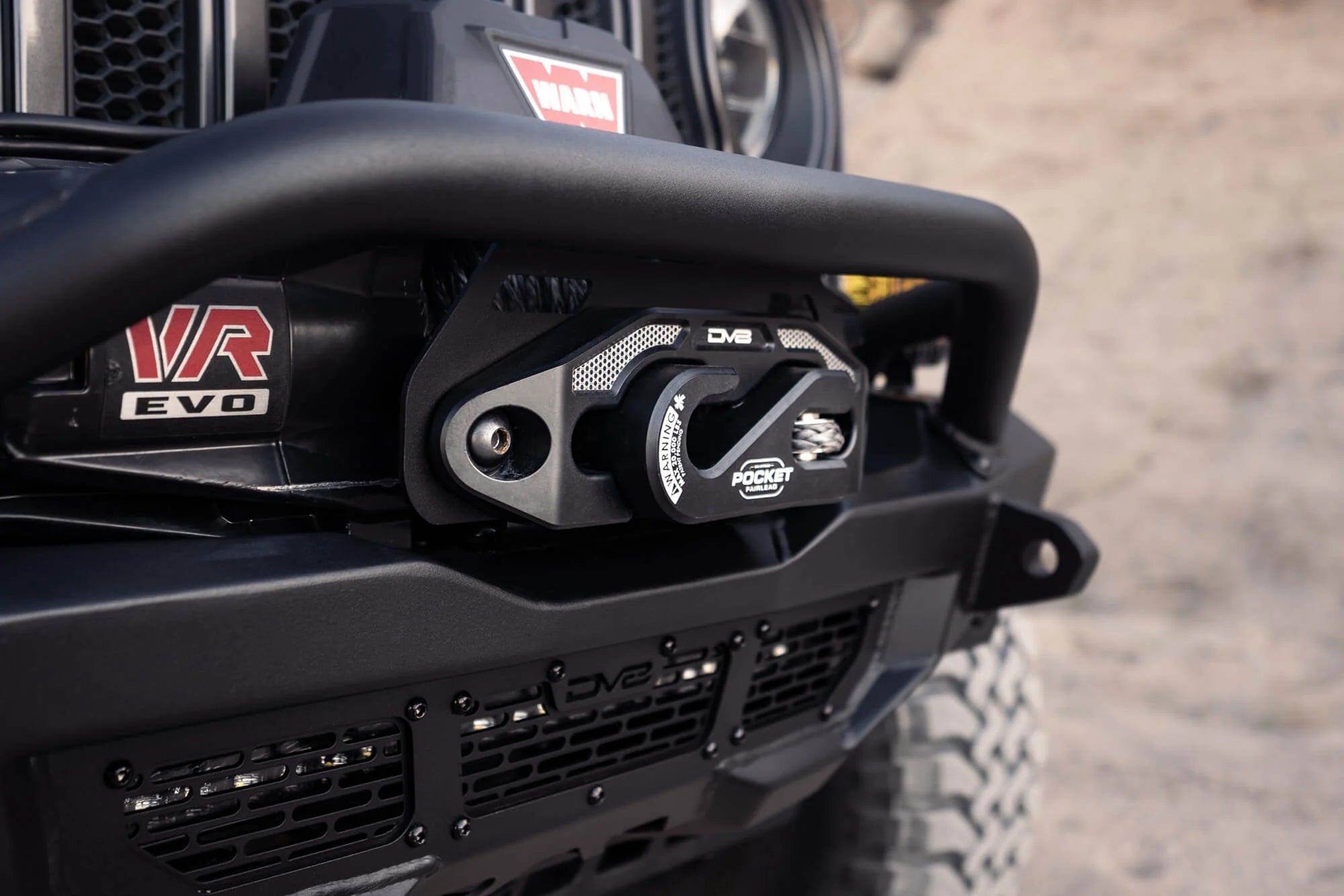Pocket Fairlead for Synthetic Rope Winches - Apollo Off-Road