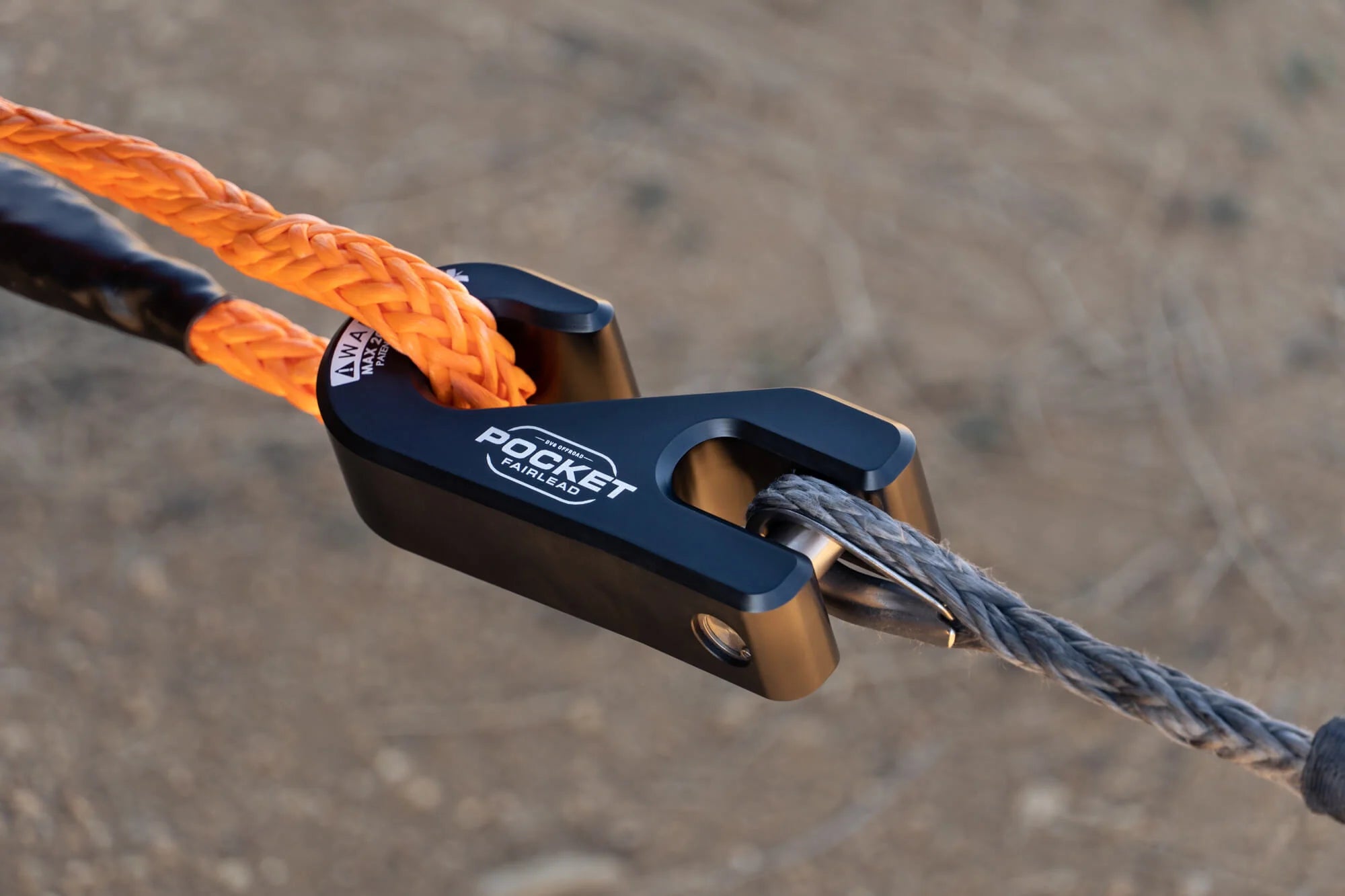 Pocket Fairlead for Synthetic Rope Winches - Apollo Off-Road