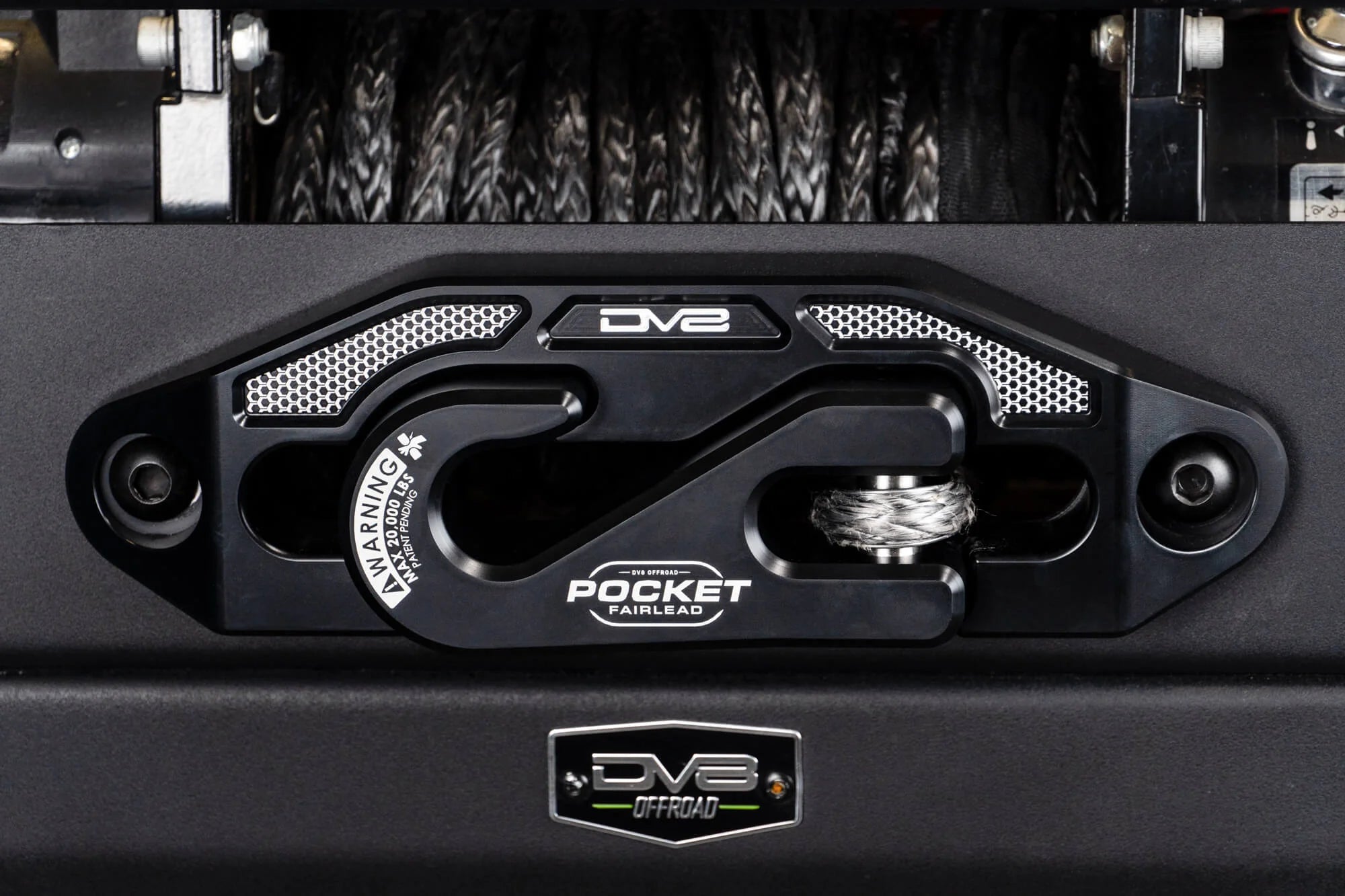 Pocket Fairlead for Synthetic Rope Winches - Apollo Off-Road