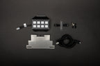 Polaris RZR Pro R, Turbo R 2022-2024, Pro XP 2020-2024 Steering Wheel Kit; Switch Panel and Power Module Mounting Brackets (With Optional SP9100 System) - Apollo Off-Road