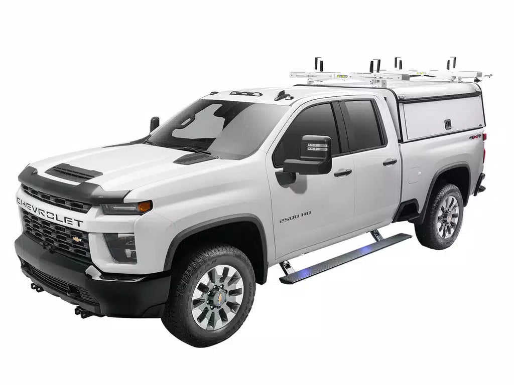 PowerStep Electric Running Board - 18-24 Jeep Wrangler JL, 4-Door - Apollo Off-Road