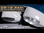 XB LED Mirror Lights: Dodge Ram (09-18 / Underside / Pair)