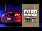 XB LED Tail Lights: Ford Mustang (13-14) (Pair / Facelift / Red)