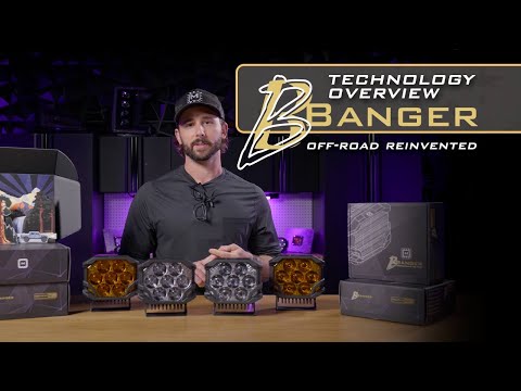 Morimoto BigBanger NCS LED Pod (Amber DRL / Spot / White)(Each)