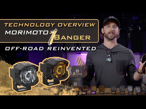 Morimoto 1Banger HXB LED Pod (Combo / White)(Pair)