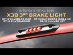 X3B LED Third Brake Light: 07-13 Silverado/Sierra