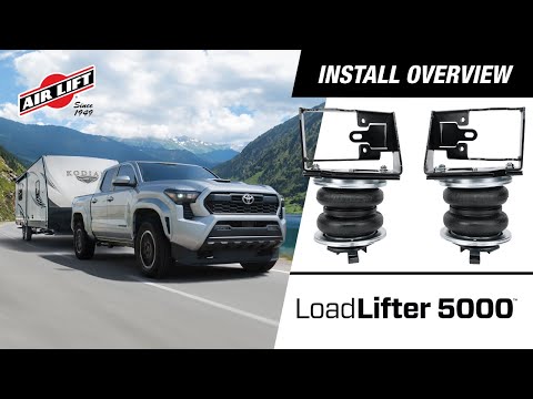 2024 Toyota Tacoma LoadLifter 5000 Air Spring Kit