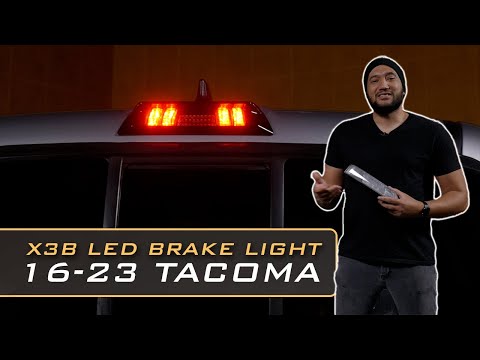 X3B LED Third Brake Light: Toyota Tacoma (16-23)