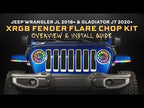 High Line Jeep JL / JT XRGB Fender Flare Chop Kit (Set)