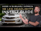 XB LED Headlights: Subaru Impreza WRX (08-14) (Set)