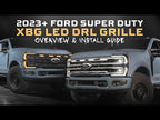 Morimoto XBG LED Grille: Ford Super Duty (2023+)