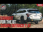 AWE 0FG Exhaust for Subaru Outback 2.4T - Dual BashGuards