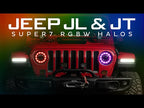 Super7 RGBW Halo System: Jeep JL/JT (18-24)