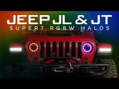 Super7 RGBW Halo System: Jeep JL/JT (18-24)