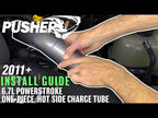 Pusher HD 3" Hot Side Charge Tube for 2023+ Ford F250/350 6.7L Powerstroke