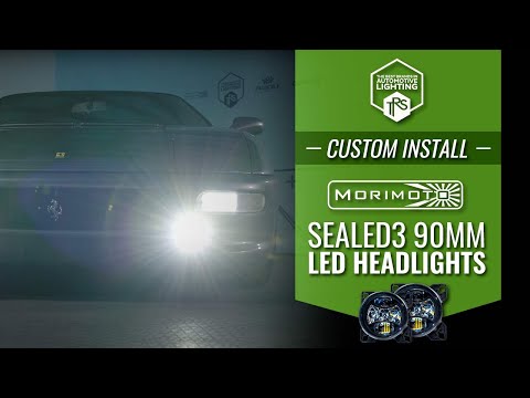 Sealed Beam: Morimoto Sealed3 (90mm / Hi/Lo Beam)3W Version