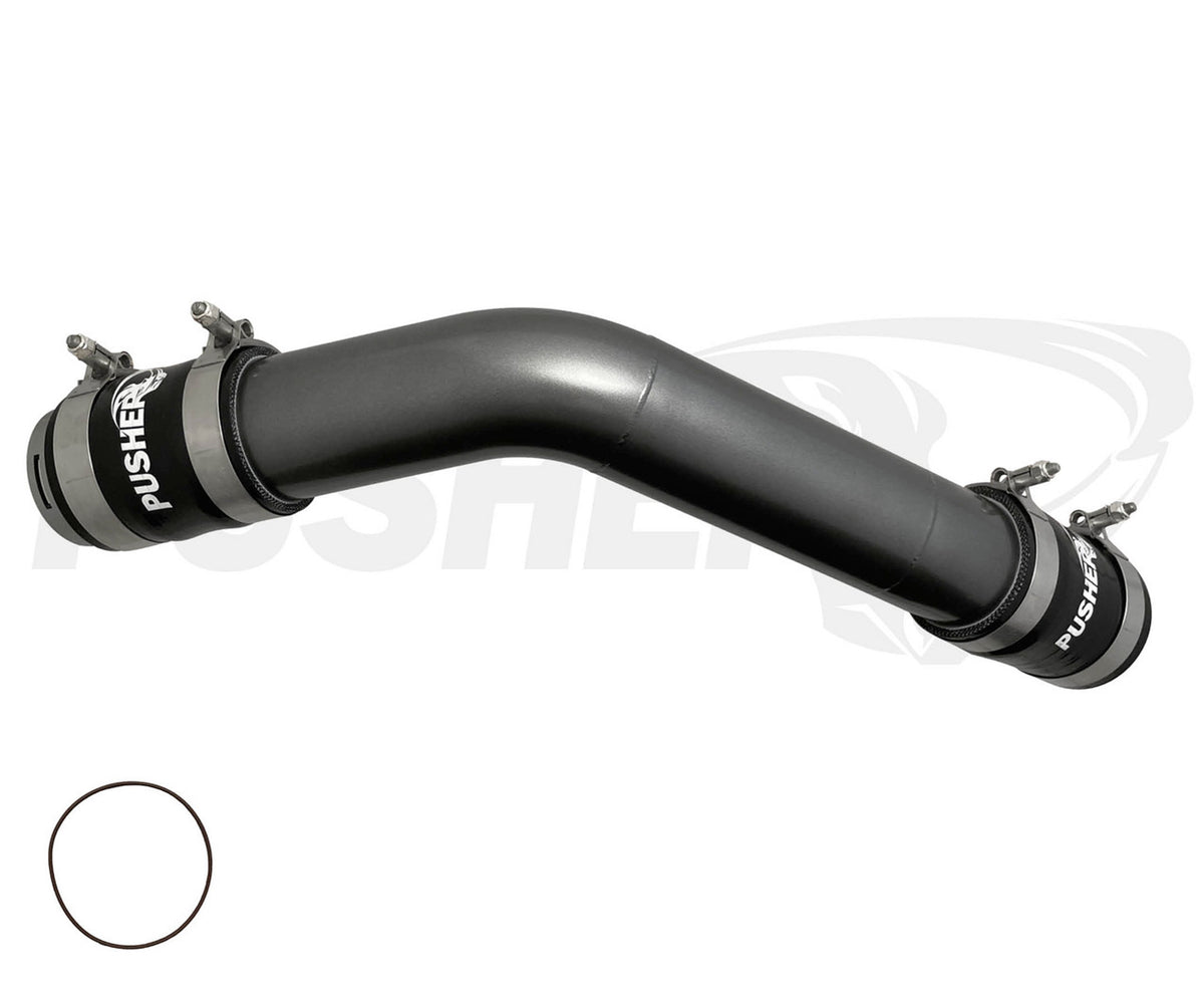 Pusher HD 3" Hot Side Charge Tube for 2023+ Ford F250/350 6.7L High Output Powerstroke - Apollo Off-Road