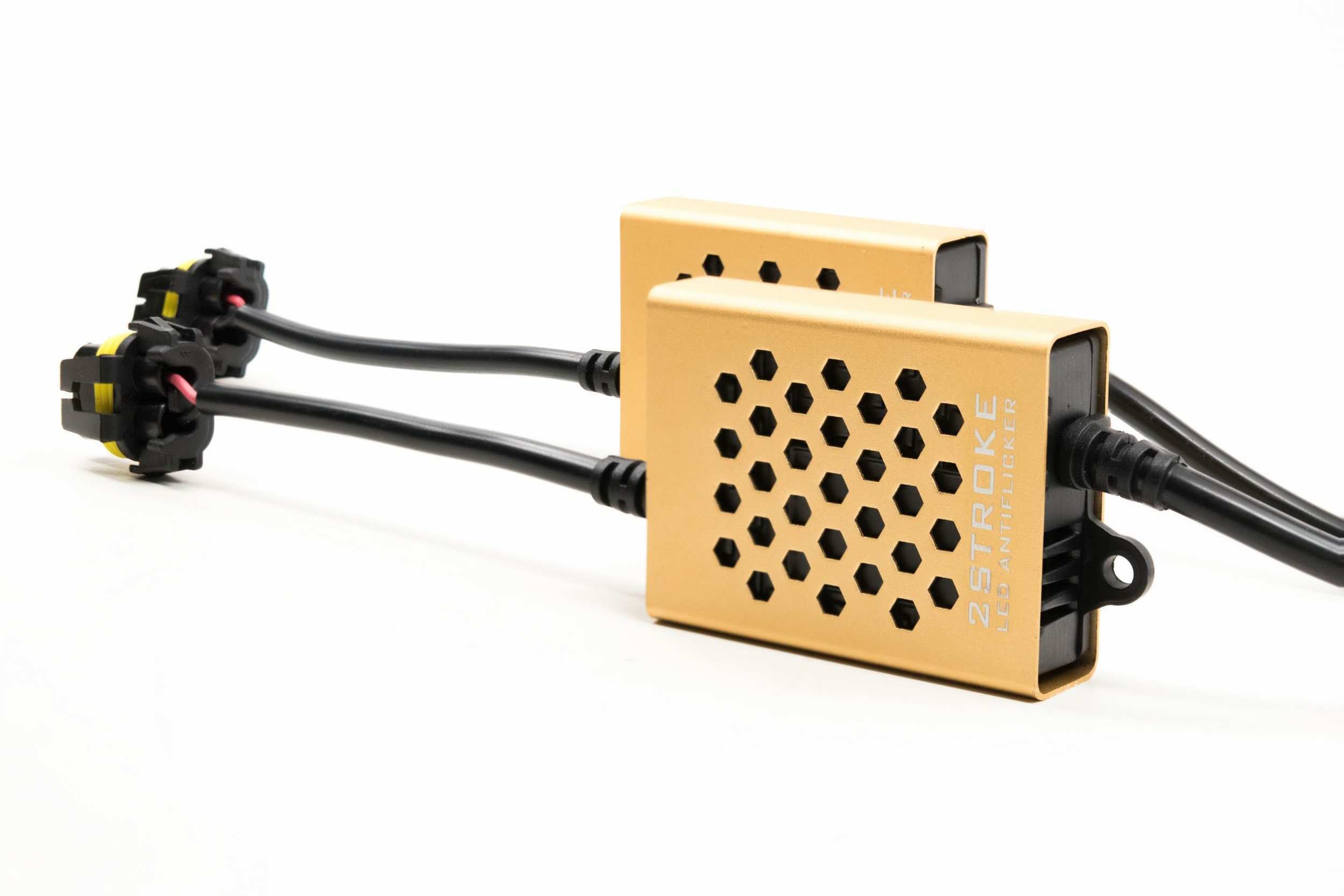 PWM Harness: 2Stroke Anti-Flicker Modules (9006)(Set) - Apollo Off-Road
