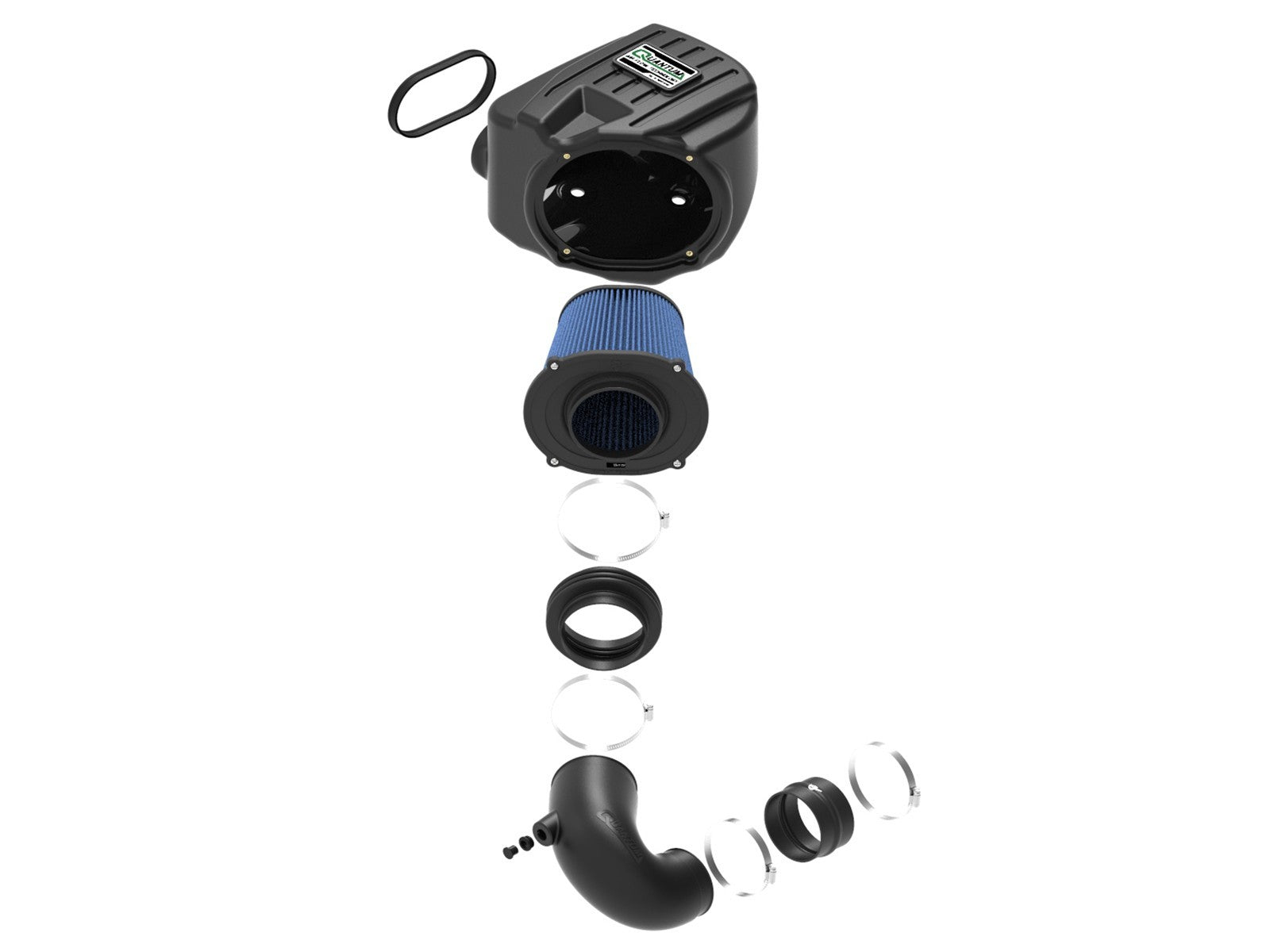 Quantum Air Intake Kit 94-02 Dodge Ram 5.9L 53-10001R - Apollo Off-Road