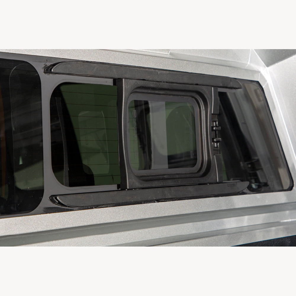 RAM 1500 Truck Bed Cap SmartCap EVOa Adventure Matte Black For 19-24 RAM 1500 6.4 Foot Standard Bed - Apollo Off-Road