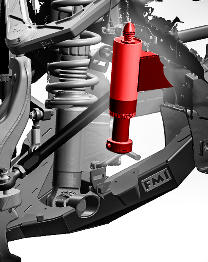 Foutz Motorsports Front Bump Stop Mount Kit 2021-2024 Ram 1500 TRX