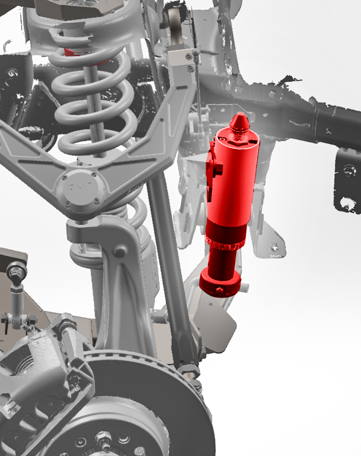 Foutz Motorsports Front Bump Stop Mount Kit 2021-2024 Ram 1500 TRX