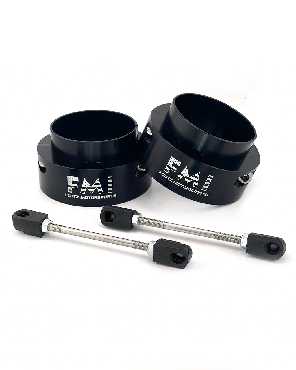 Foutz Motorsports 2.5" Front Leveling Collar Kit with Ride Height Sensor Connector Rods 2025-2026 Ram 1500 RHO