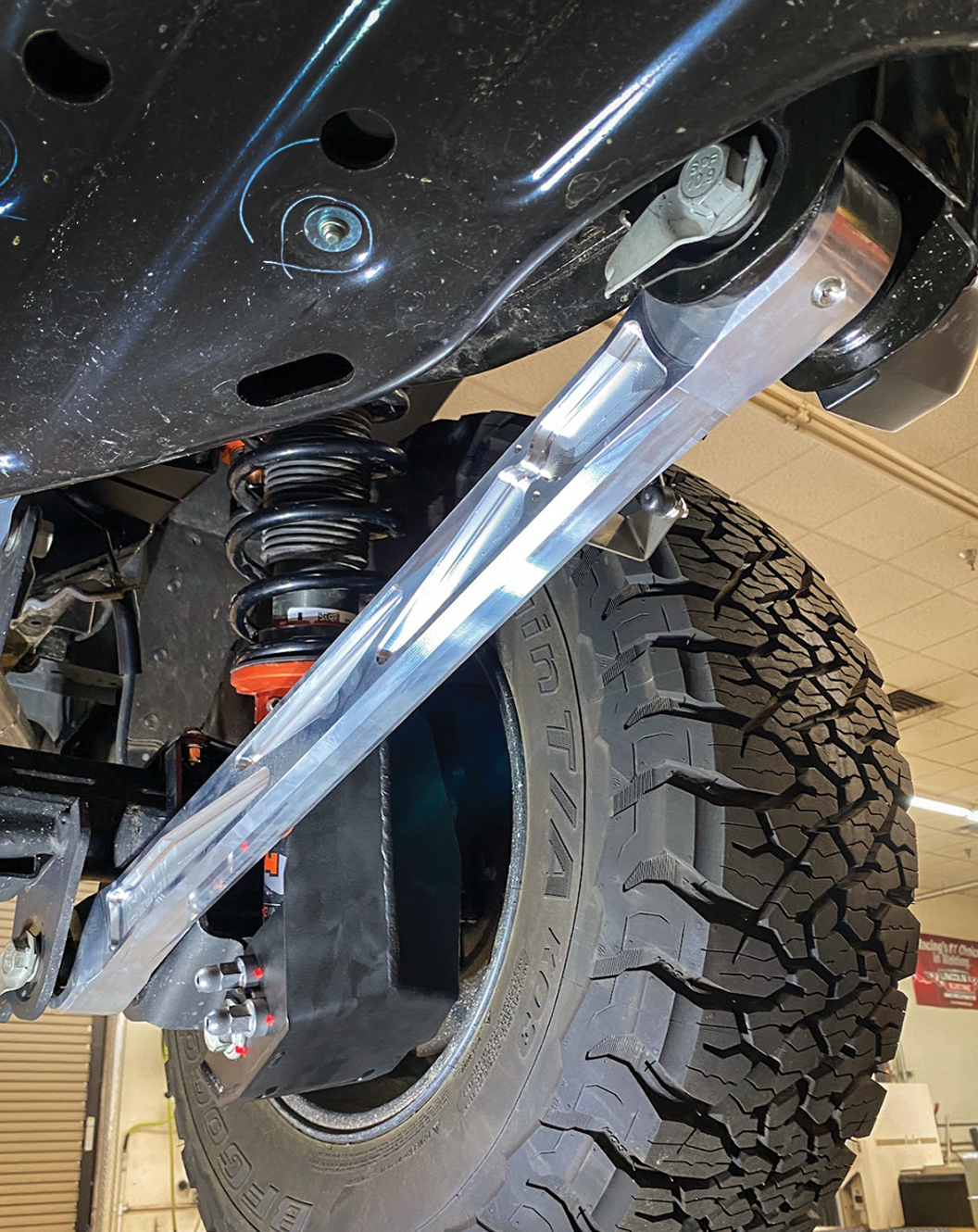 Foutz Motorsports Rear Lower Billet Aluminum Suspension Arms with Ultra-Flex joints 2024 Ford Ranger Raptor