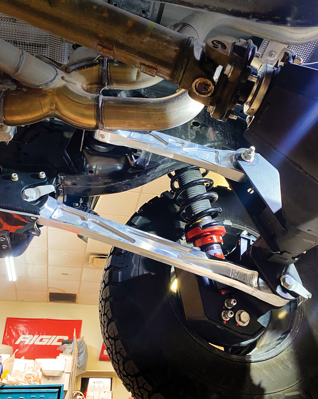 Foutz Motorsports Rear Suspension Kit - Billet Aluminum Arms with Ultra-Flex joints 2024 Ford Ranger Raptor
