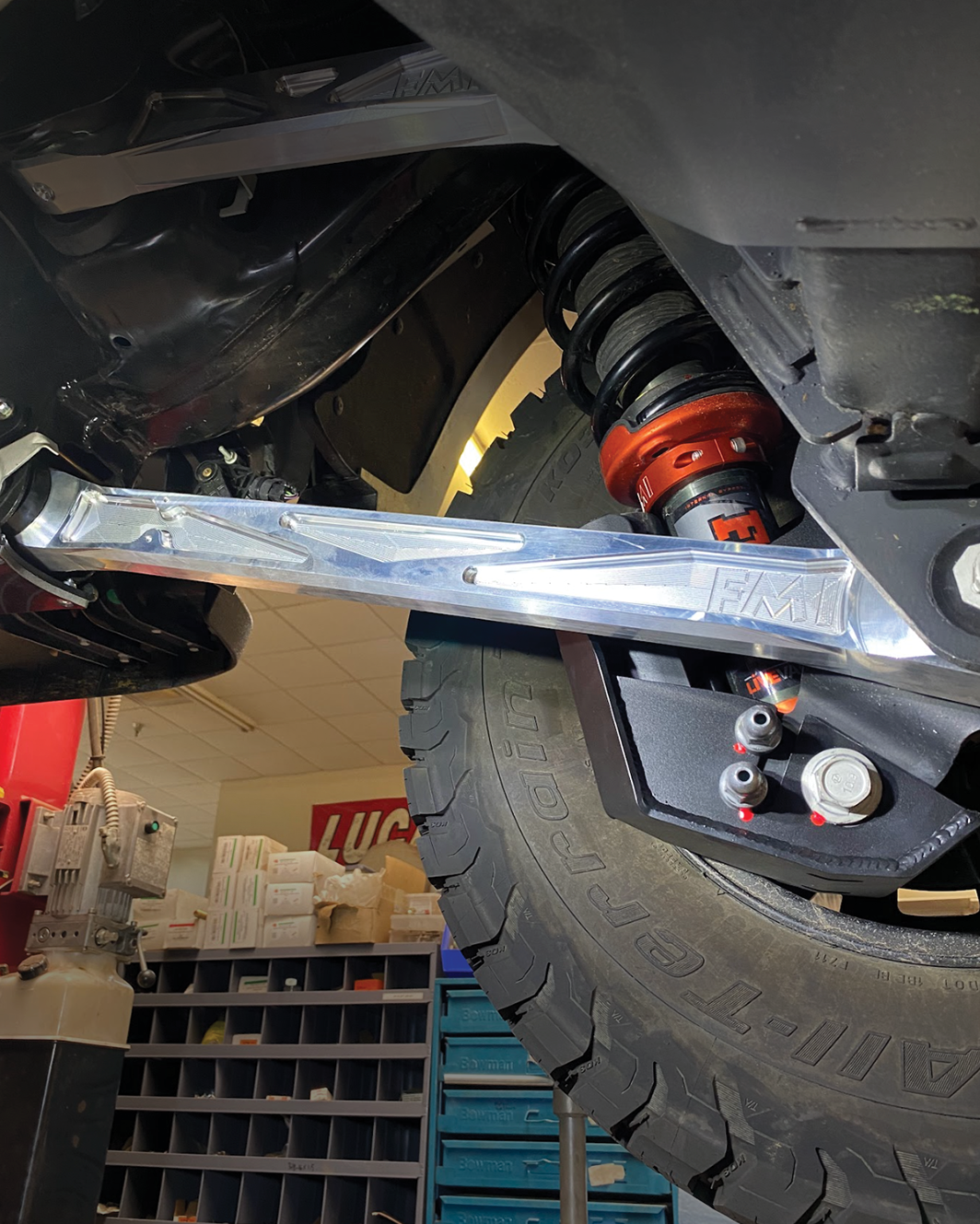 Foutz Motorsports Rear Lower Billet Aluminum Suspension Arms with Ultra-Flex joints 2024 Ford Ranger Raptor