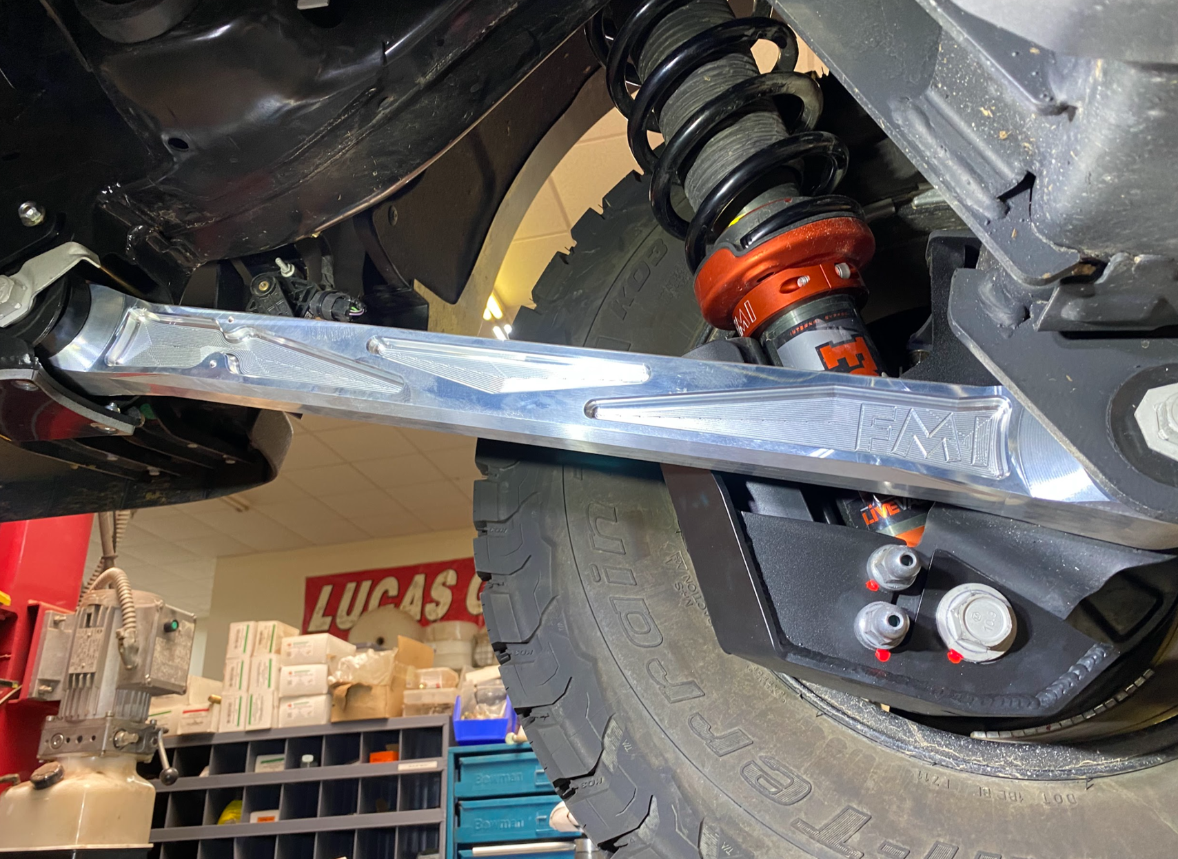 Foutz Motorsports Rear Lower Billet Aluminum Suspension Arms with Ultra-Flex joints 2024 Ford Ranger Raptor