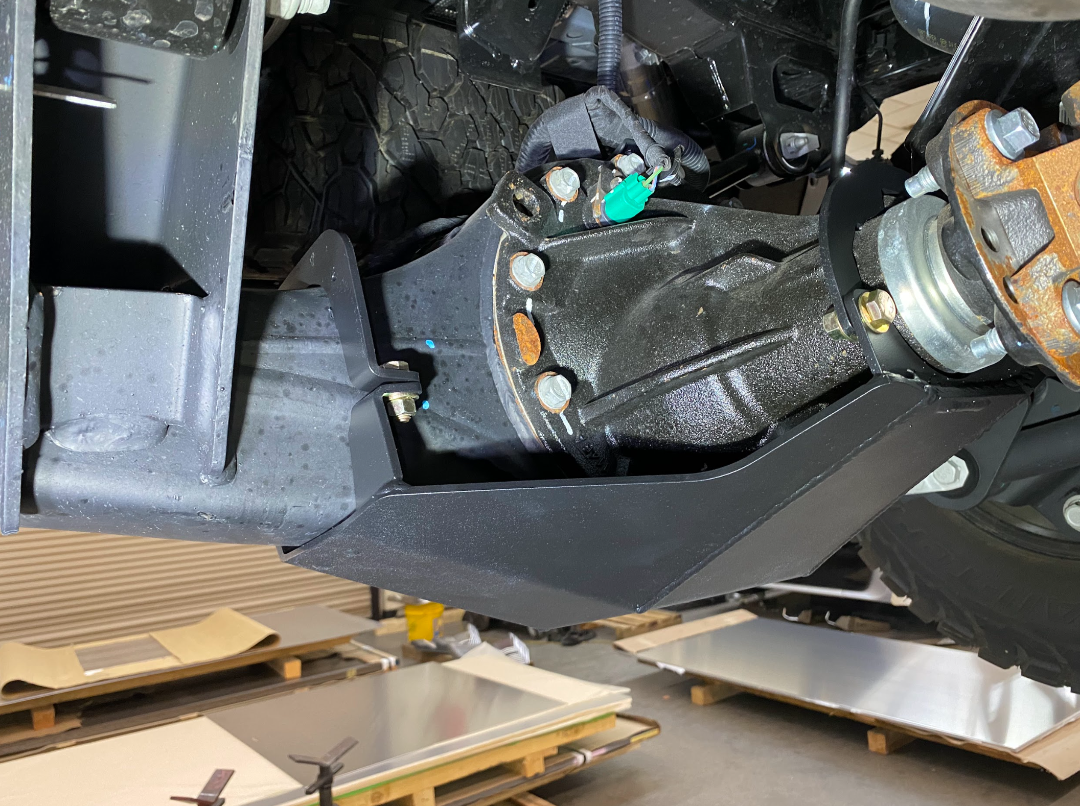 Foutz Motorsports Rear Differential Skid Plate 2024 Ford Ranger Raptor