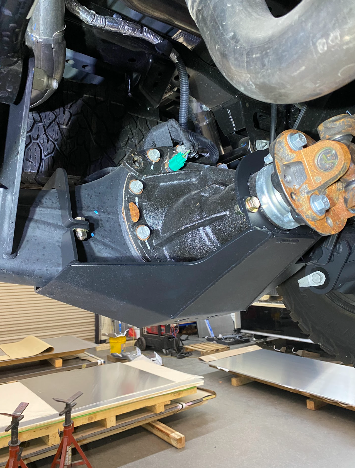Foutz Motorsports Rear Differential Skid Plate 2024 Ford Ranger Raptor