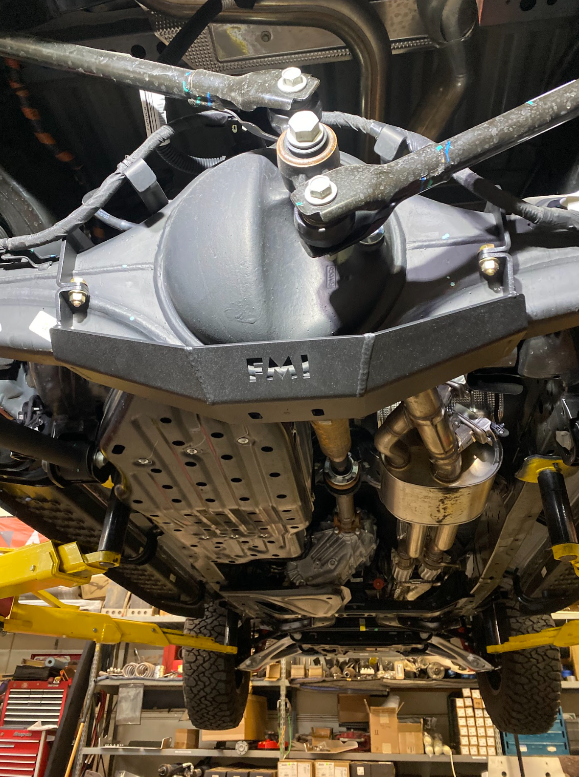 Foutz Motorsports Rear Differential Skid Plate 2024 Ford Ranger Raptor