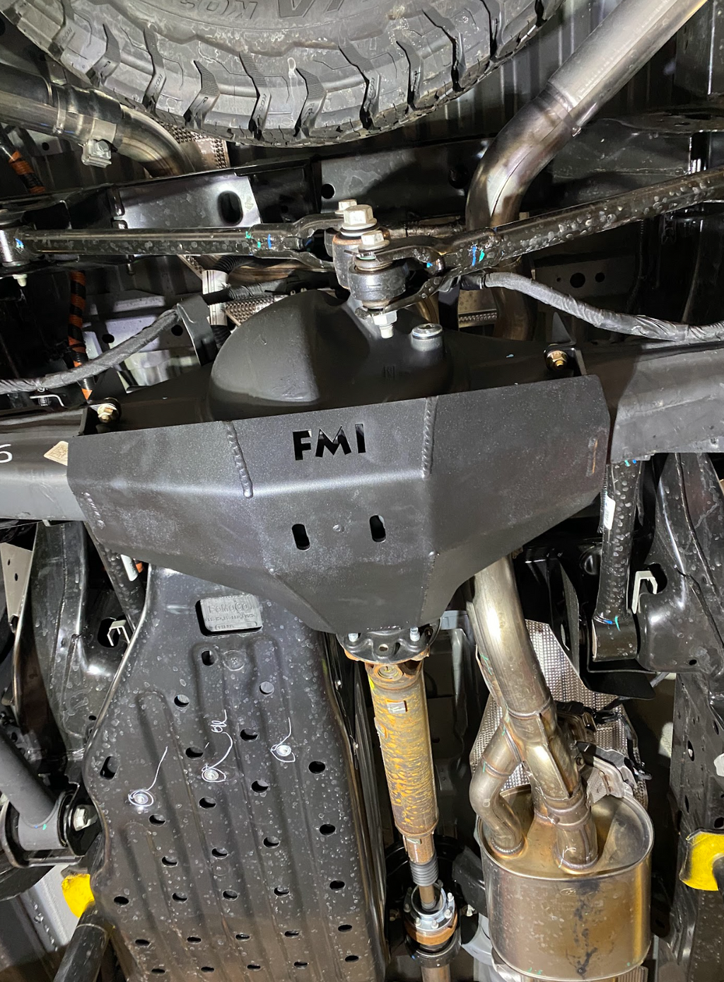 Foutz Motorsports Rear Differential Skid Plate 2024 Ford Ranger Raptor