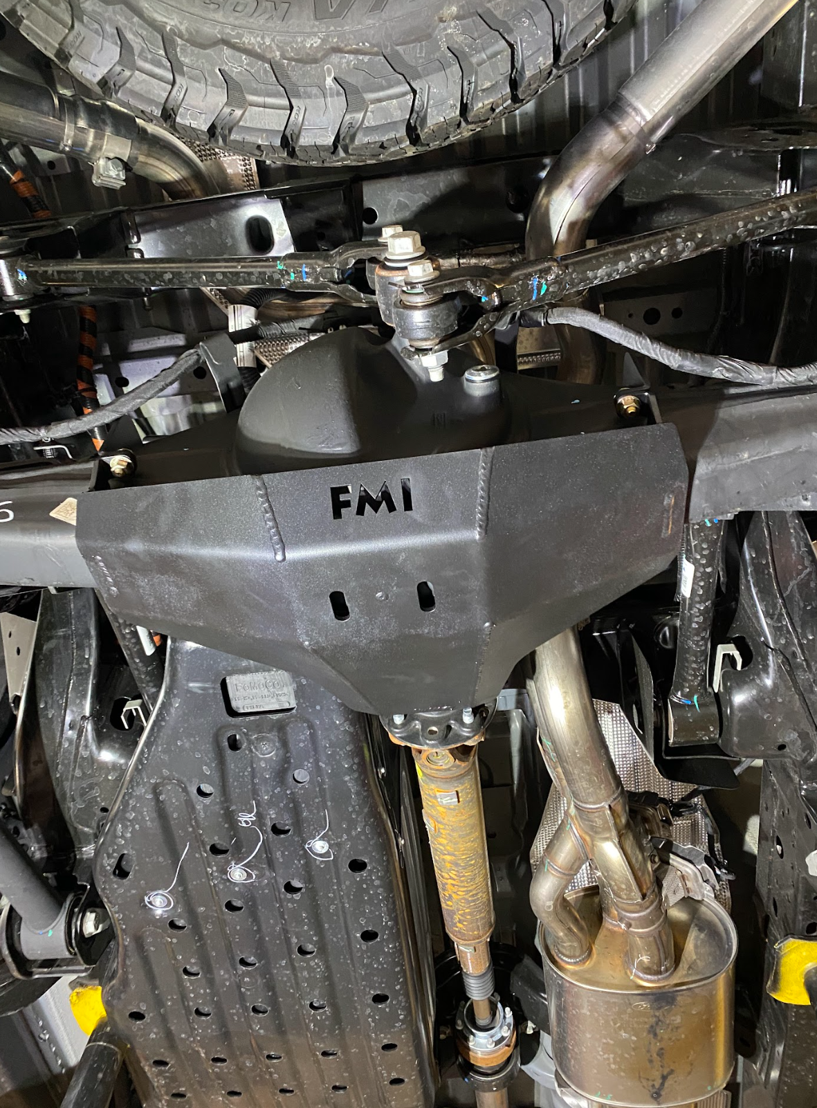 Foutz Motorsports Rear Differential Skid Plate 2024 Ford Ranger Raptor