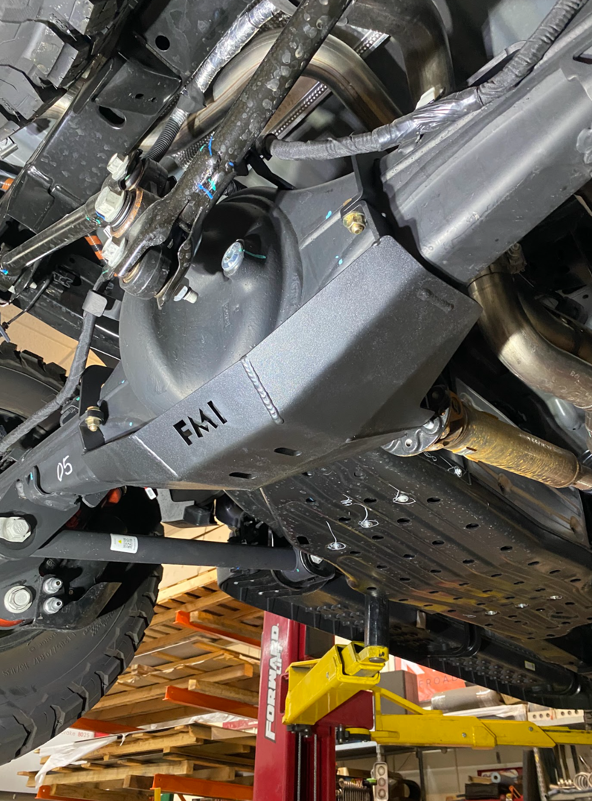 Foutz Motorsports Rear Differential Skid Plate 2024 Ford Ranger Raptor