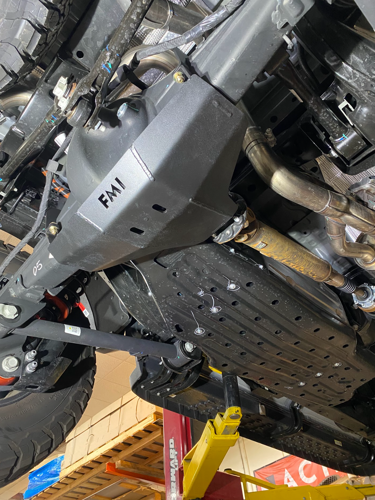 Foutz Motorsports Rear Differential Skid Plate 2024 Ford Ranger Raptor