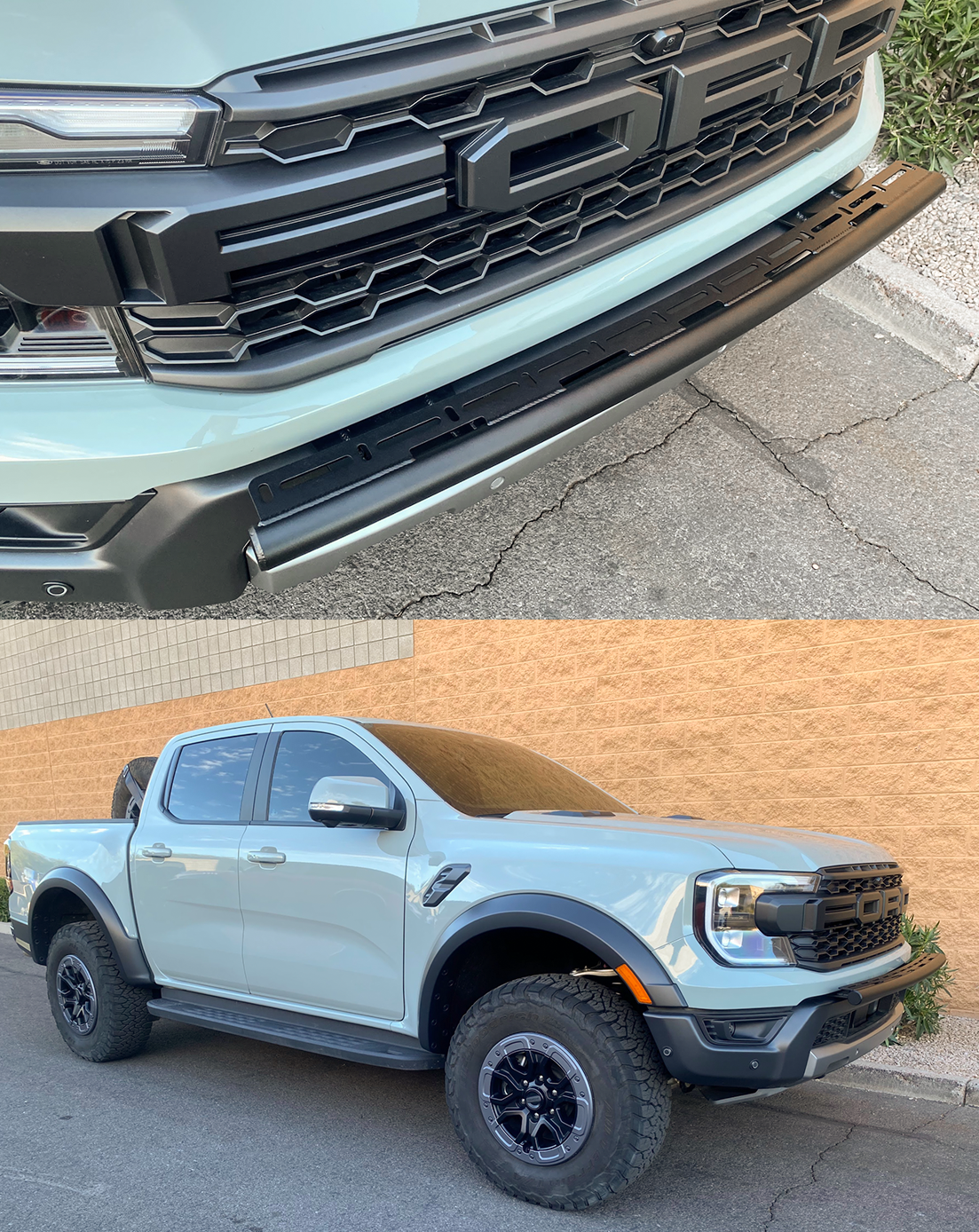Foutz Motorsports Front Light Mount Kit (for stock bumper) 2024-2026 Ford Ranger Raptor