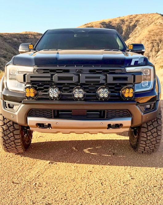 Foutz Motorsports Front Light Mount Kit (for stock bumper) 2024-2026 Ford Ranger Raptor