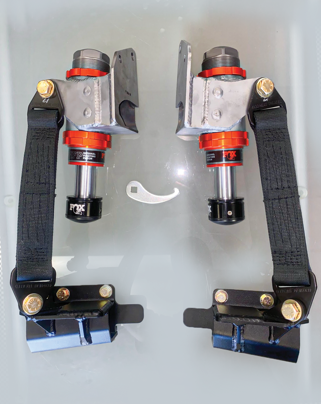 Foutz Motorsports Front Limit Strap Kit & Bump Stop for Stock Lower Arm 2024 Ford Ranger Raptor