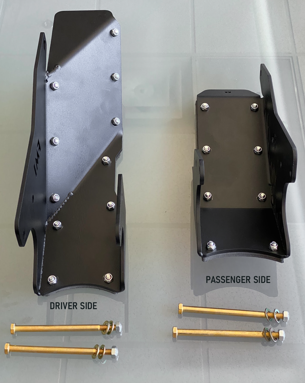 Foutz Motorsports Rear Lower Arm Frame Guard with HDPE Slide 2024 Ford Ranger Raptor