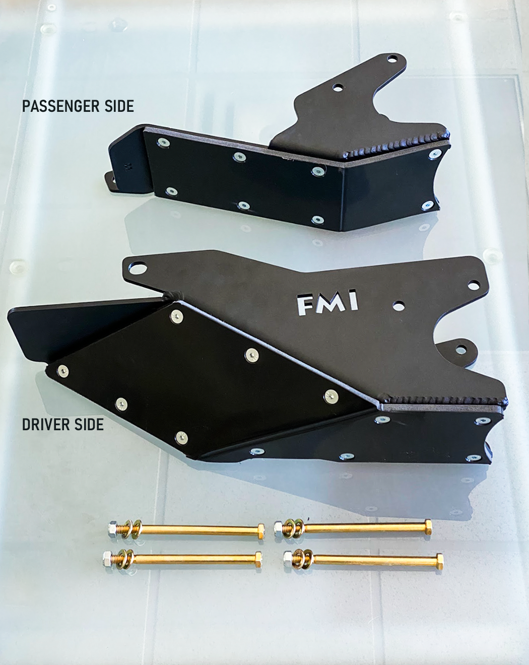 Foutz Motorsports Rear Lower Arm Frame Guard with HDPE Slide 2024 Ford Ranger Raptor