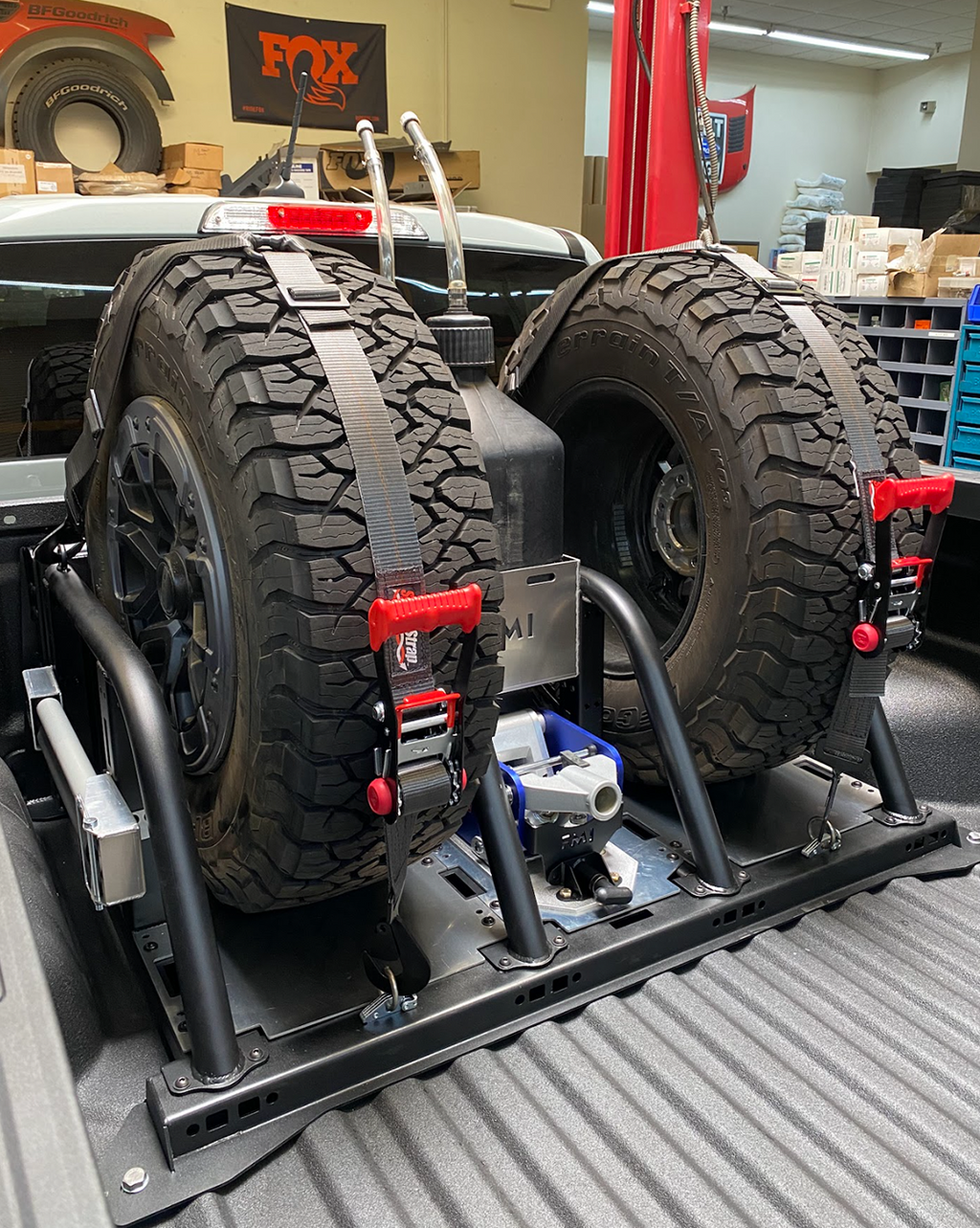 Foutz Motorsports Modular Bed Organizer 2024 Ford Ranger Raptor