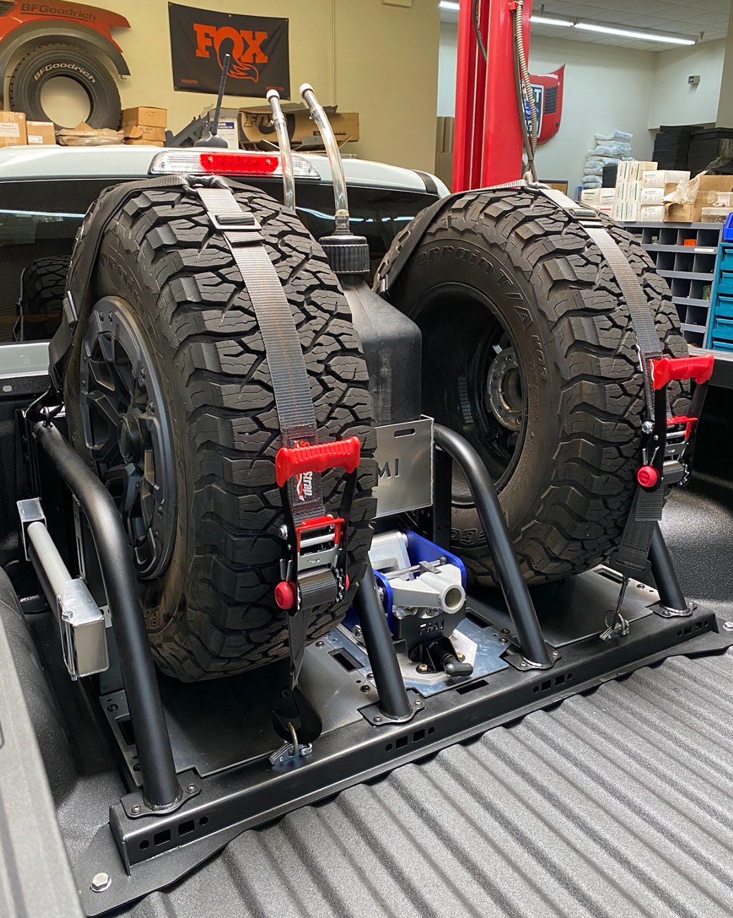 Foutz Motorsports Modular Bed Organizer 2024 Ford Ranger Raptor