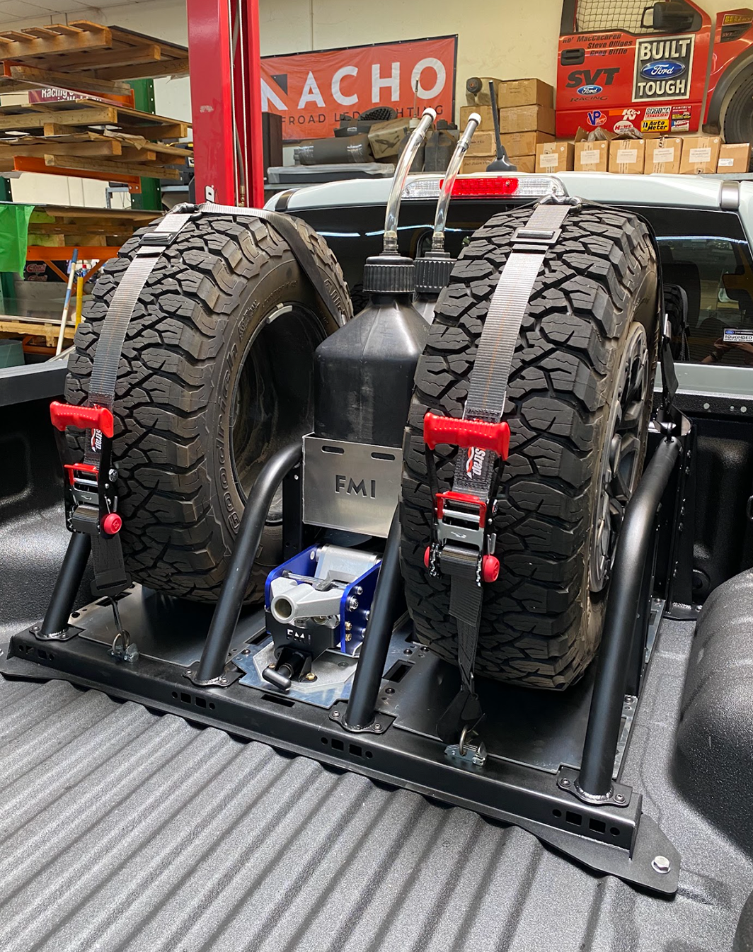 Foutz Motorsports Modular Bed Organizer 2024 Ford Ranger Raptor