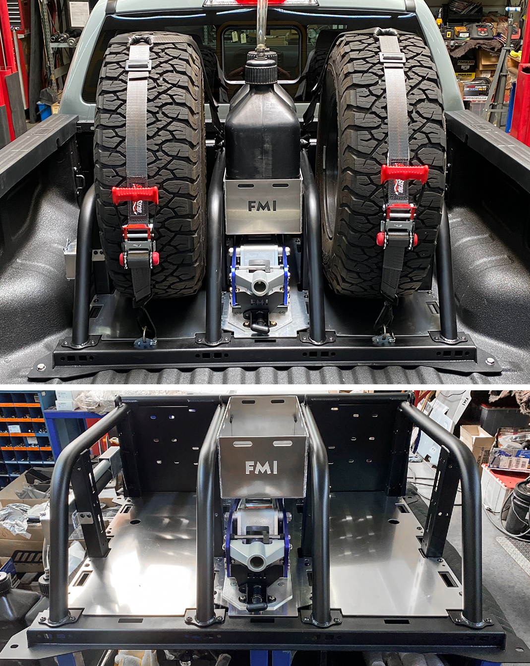 Foutz Motorsports Modular Bed Organizer 2024 Ford Ranger Raptor