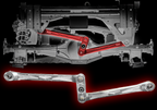 Foutz Motorsports Billet Aluminum Rear Watts Link kit 2024 Ford Ranger Raptor