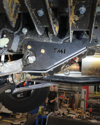 Foutz Motorsports Rear Lower Arm Frame Guard with HDPE Slide 2024 Ford Ranger Raptor