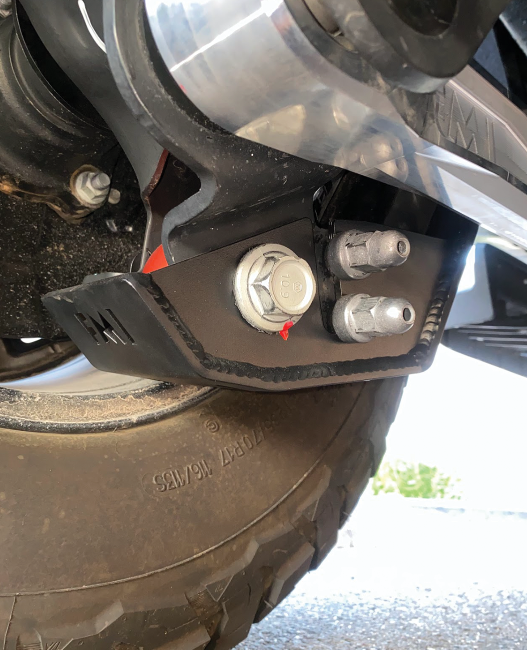 Foutz Motorsports Rear Shock Skid Kit 2024 Ford Ranger Raptor